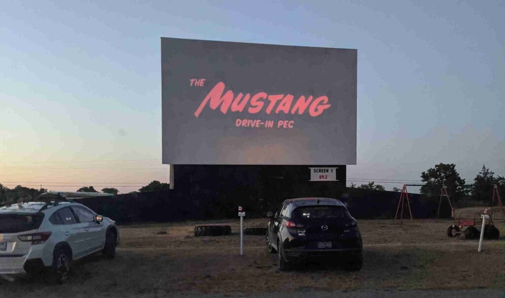 Mustang PEC Drive-In Theatre